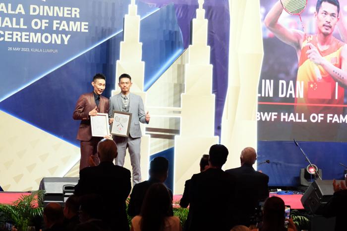 林丹、李宗偉入選世界羽聯(lián)名人堂
