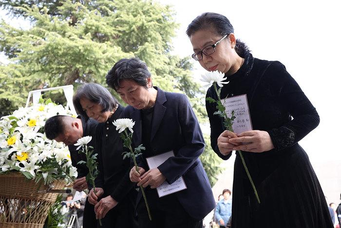 南京大屠殺死難者清明祭儀式舉行