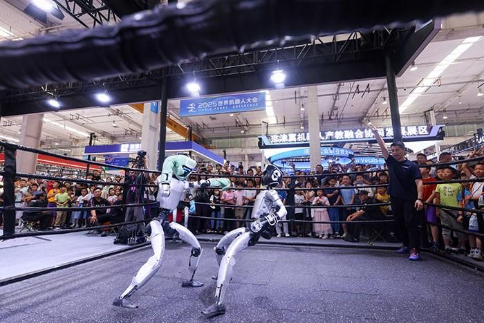 世界機器人大會上刮起運動風(fēng)