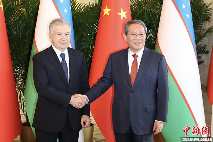 李強會見烏茲別克斯坦總統(tǒng)米爾濟(jì)約耶夫