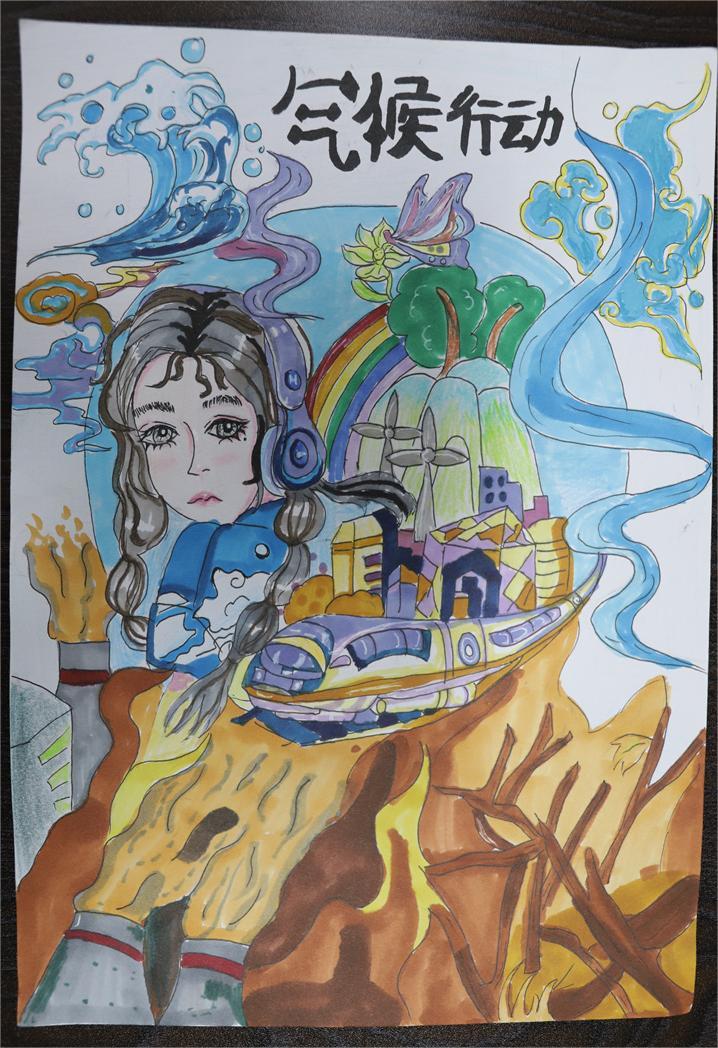 《低碳生活，氣候行動》陳祖燁 13歲