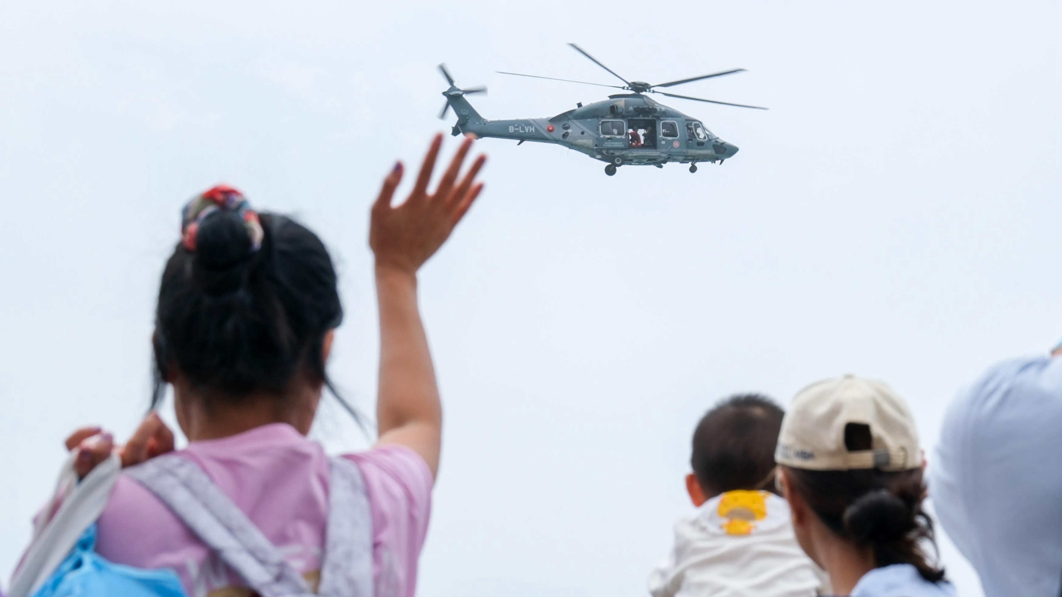 香港特區(qū)政府飛行服務(wù)隊(duì)舉辦開(kāi)放日